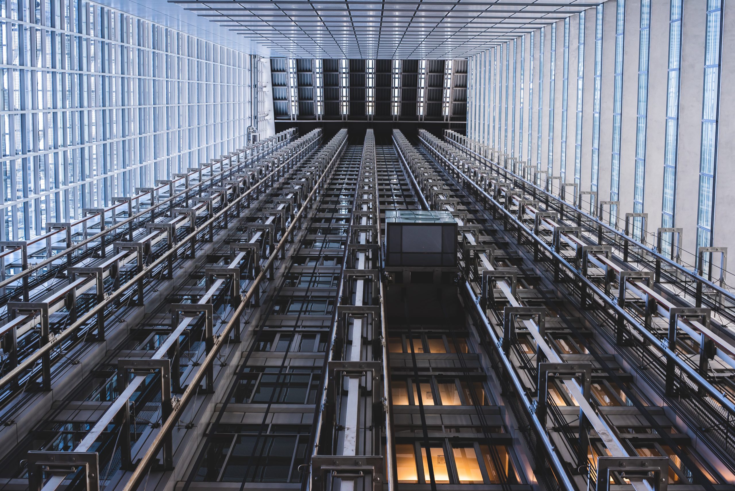 high rise elevator